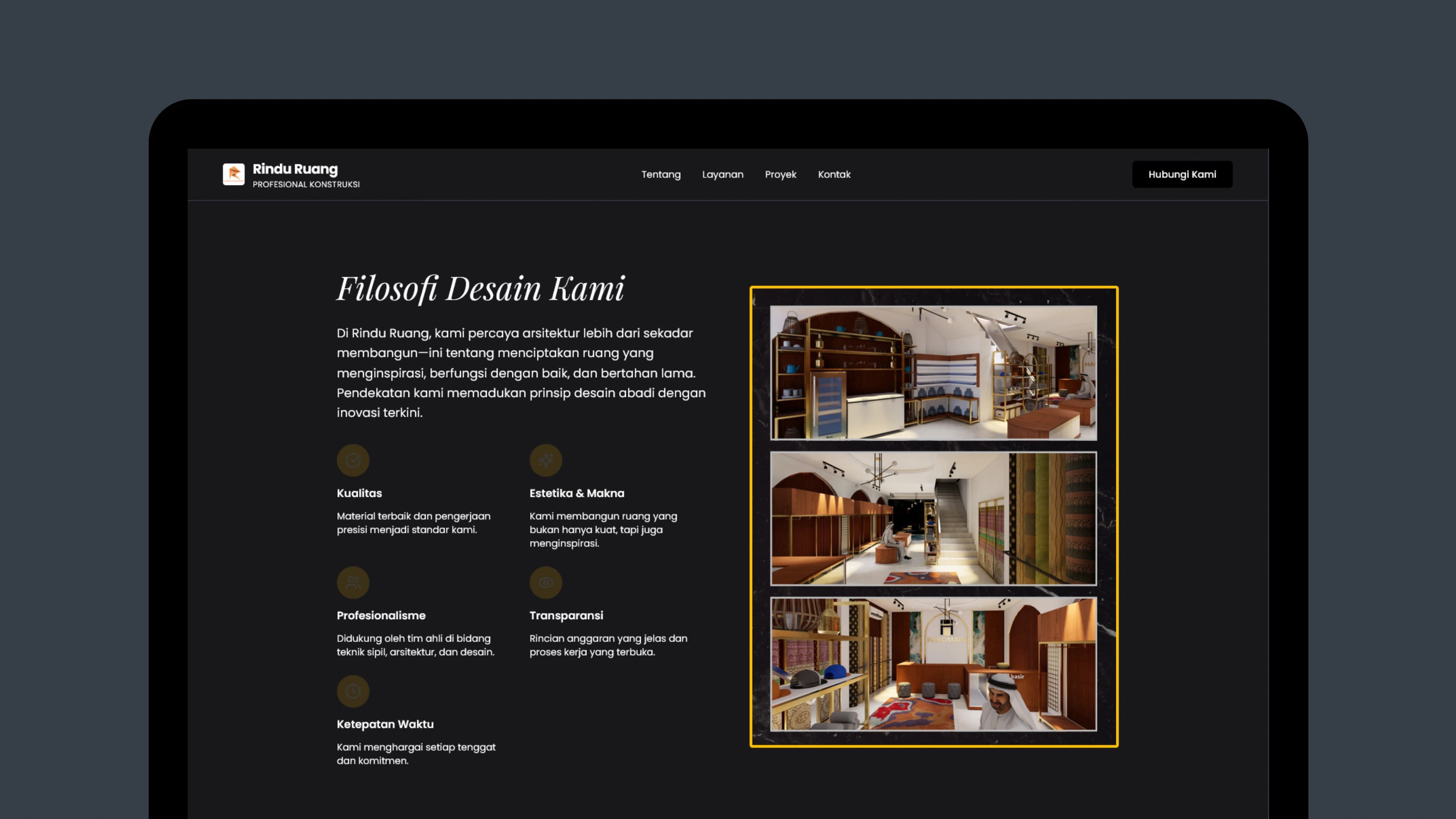 Rindu Ruang Interior