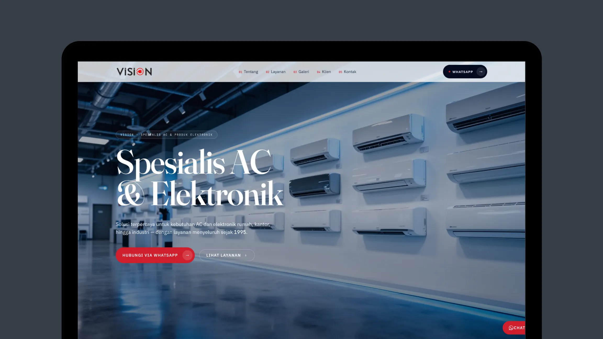 Vision AC - Web Service AC